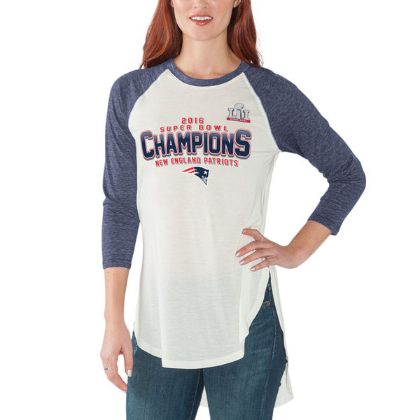 New England Patriots G-III 4Her by Carl Banks Women's Super Bowl LI Champions Tailgate T-Shirt - Navy